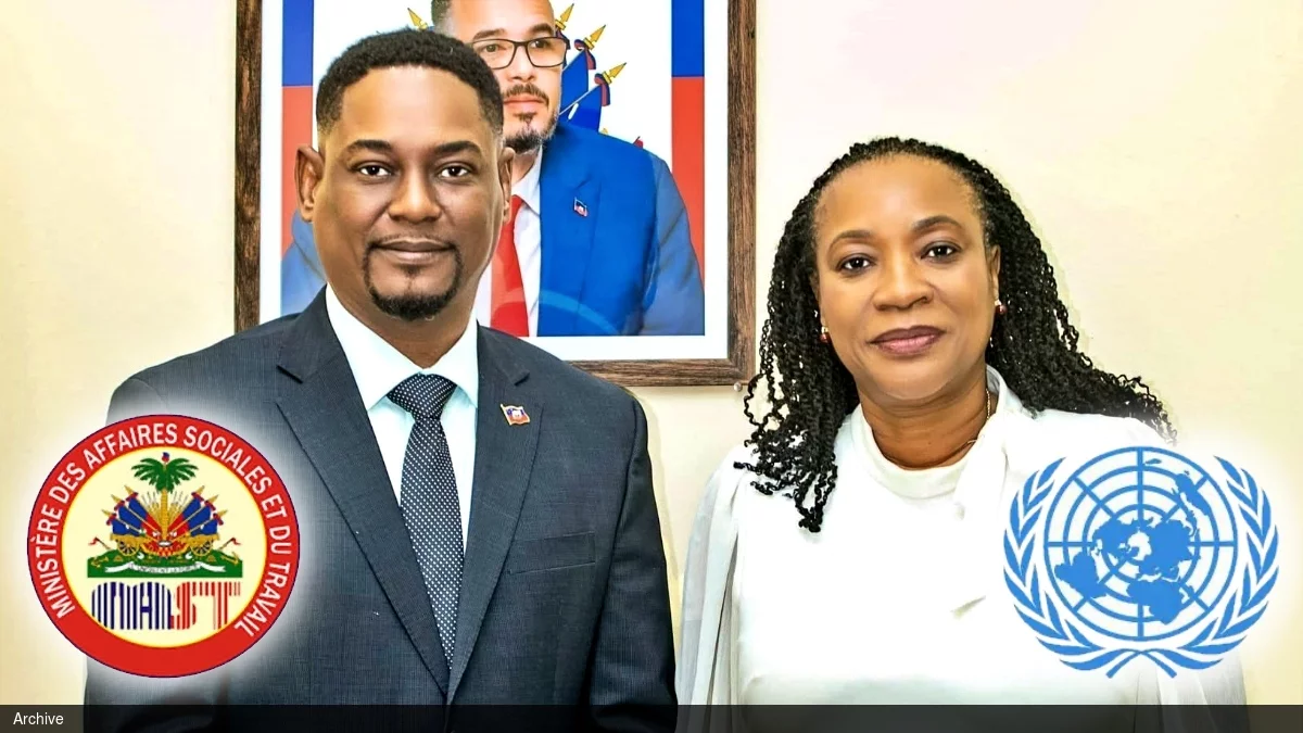 Haiti's Ministry of Social Affairs and the UN strengthen their collaboration