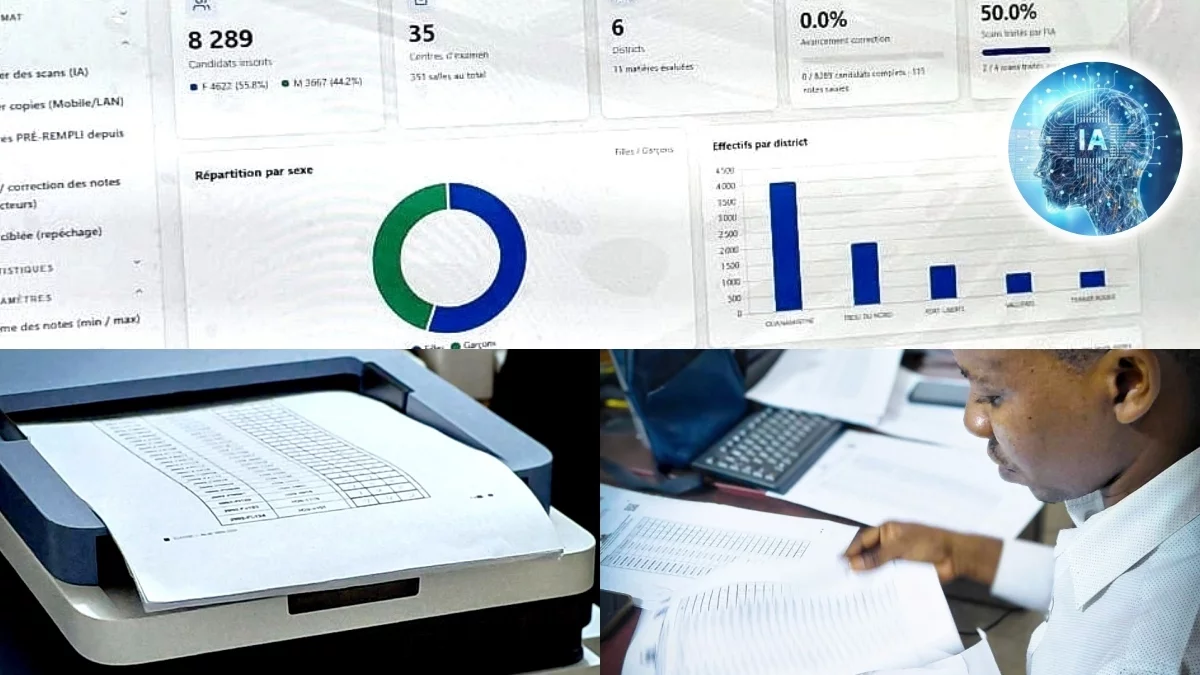 Haiti - Technology : AI in quality control before final validation of State exam results
