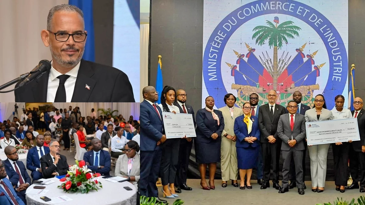 Haïti - Remise de chèques : Le MCI veut faire du pays une terre entrepreneuriale