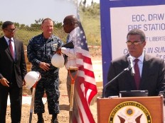 Haiti - Social : Inauguration of a new operations center in Fort-Liberté