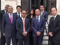 Haïti - Politique : Albert Ramdin rencontre une délégation de jeunes entrepreneurs haïtiens
