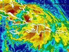 Haiti - Environment : ISACC at 5 pm - Gradual improvement tomorrow