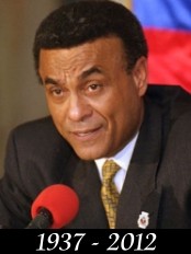 Haiti - Politic : Smarck Michel (1937 - 2012), message from the Government