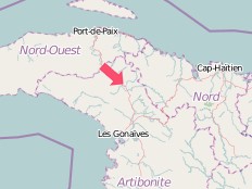 Haiti - Reconstruction : Announcements of President Martelly in Gros Morne