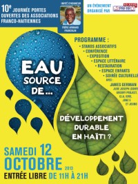 Haïti - Diaspora : 10ème Journée Portes Ouvertes des Associations Franco-Haïtiennes