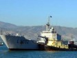 Haiti - Humanitarian : The Dumont d'Urville delivered 4 tons of humanitarian aid in Haiti