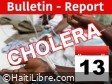 Haiti - Cholera : Daily bulletin #150