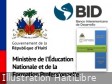 Haiti - IDB : Additional donation of $20 million for educational reform