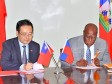 Haiti - Agriculture : Signing of an agreement with Taiwan to improve rice production in the country