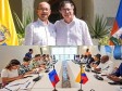 Haïti - FLASH : Une page importante de l'histoire diplomatique s’est écrite entre Haïti et la Colombie
