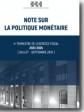 Haiti - Economy : Monetary Policy Note 4th quarter of the 2023-2024 fiscal year