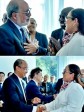 Haiti - Diplomacy : Official ceremony to greet the new Haitian Chancellor