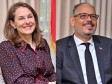 Princess Sarah Zeid of Jordan makes a humanitarian visit to Haiti