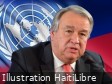 The UN Secretary-General is expected in Haiti