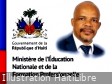 Creation of the Haiti's School and Vocational Guidance Unit
