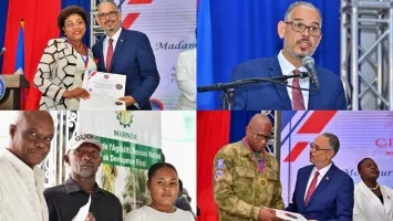 Haiti's Prime Minister pays tribute to public servants