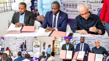 Haiti - Economy : Signing of an agreement for innovative and job-creating entrepreneurship