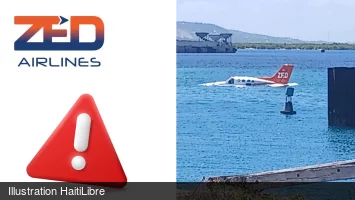 Haiti - FLASH : Forced landing in Lafito (video)