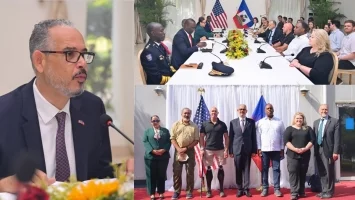 Haiti : A high-level American parliamentary delegation at the National Palace