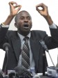 Haiti - Justice : The Commissioner Sénatus conducts the hearing of people arrested, Friday