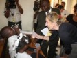 Haiti - Social : Pamela White on tour in the North and North-East