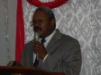 Haiti - Installation : Jean-François Thomas, Minister of the Environment
