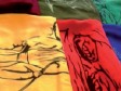 Haiti - Economy : Inauguration of a screenprinting cooperative in Martissant